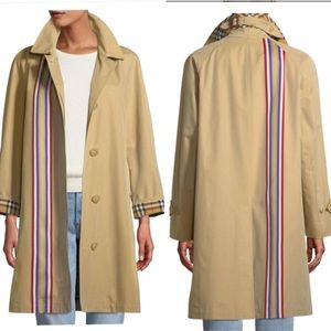 Burberry model EASTBORNE 100%cotton trench coat